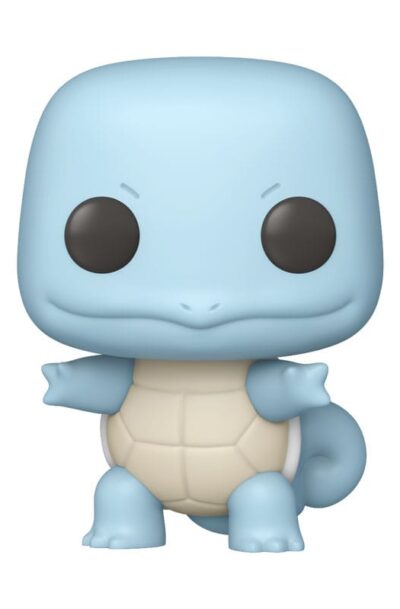Funko: Pokemon POP! Games Vinyl Figur Squirtle (SftClr) 9 cm