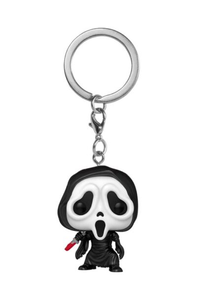 Funko: Scream – Schrei! POP! Vinyl Schlüsselanhänger 4 cm Horror Ghostface Display (12)
