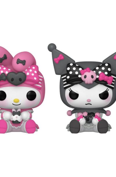 Funko: Hello Kitty POP! Vinyl Schlüsselanhänger 2er-Pack My Melody & Kuromi 4 cm