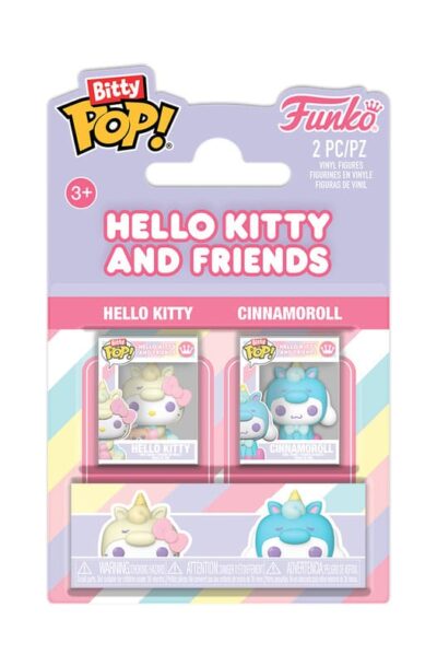 Funko: Hello Kitty Bitty POP! Vinyl Figuren 2er-Pack HK & Cinnamonroll 2,5 cm
