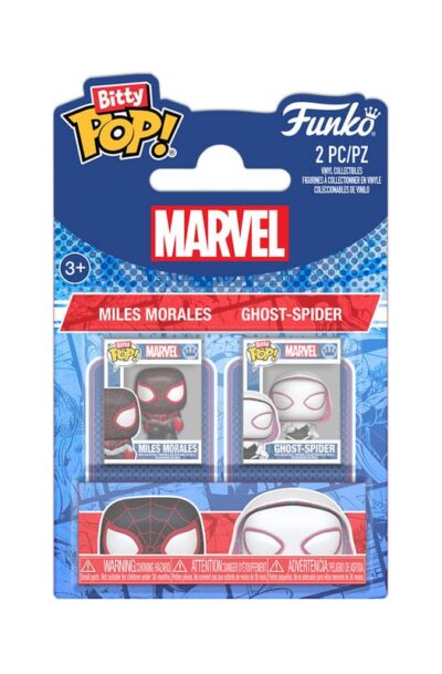 Funko: Spider-Man Bitty POP! Vinyl Figuren 2er-Pack MilesM&SGwen 2,5 cm