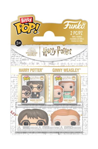 Funko: Harry Potter Bitty POP! Vinyl Figuren 2er-Pack Harry & Ginny 2,5 cm