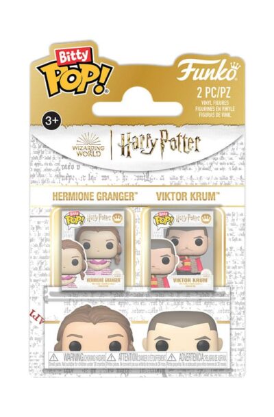 Funko: Harry Potter Bitty POP! Vinyl Figuren 2er-Pack Hermione & Krum 2,5 cm