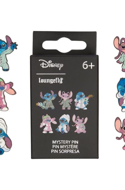Funko: Disney by Loungefly Ansteck-Pins Blind Box Stitch and Angel Display (12)