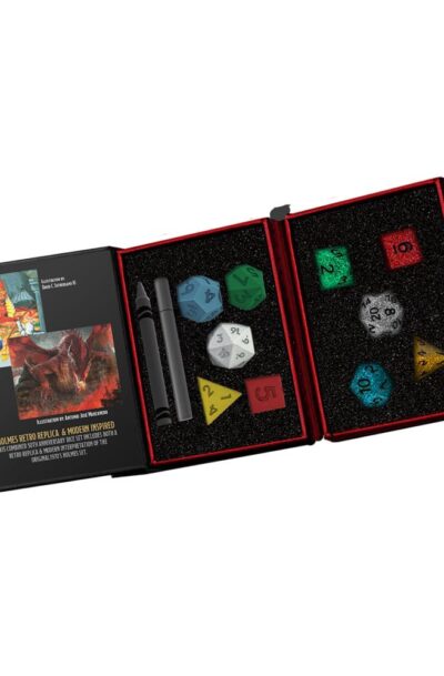 Dungeons & Dragons Würfel Set 50th Anniversary: Then & Now (Holmes Retro Replica & Modern Holmes Inspired)