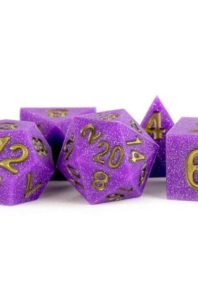 FanRoll: FanRoll Sharp Edge Silicone Würfel Set Regal Ricochet (7)