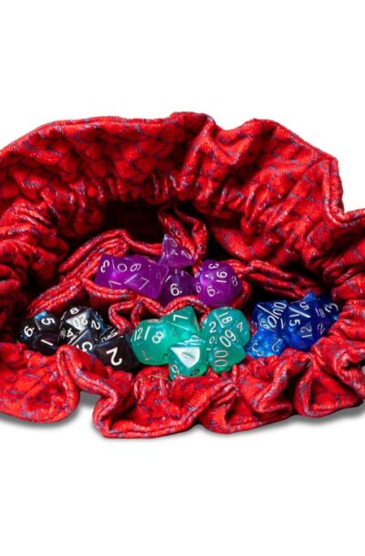 FanRoll: Dragon Storm Würfelbeutel mit Fächern Red Dragon Scales