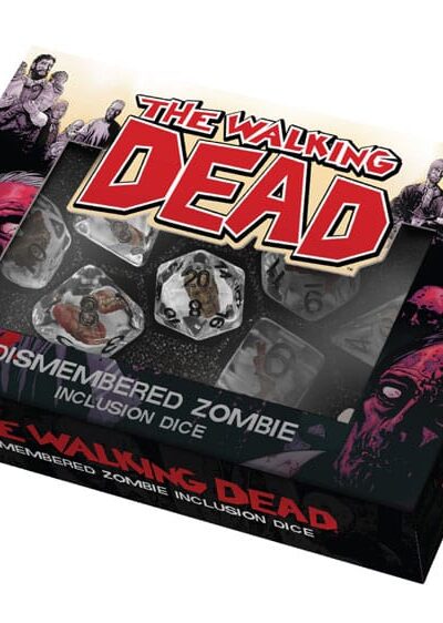 FanRoll: The Walking Dead Würfel Set Dismembered Zombie