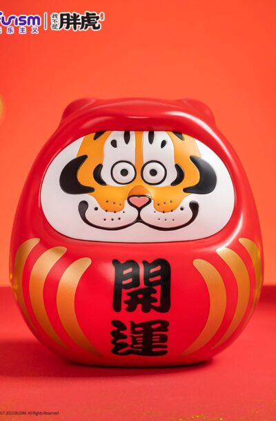 Funism: I Am Not Fat Tiger Statue Alexander the Tiger Dharuma 20 cm