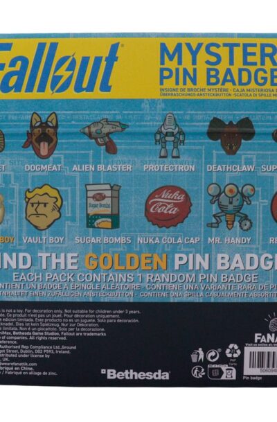 FaNaTtik: Fallout Ansteck-Pins Display Mystery Pin Badge (12)