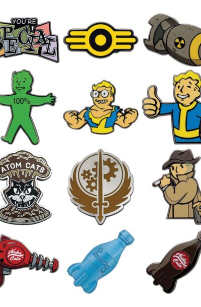 FaNaTtik: Fallout Ansteck-Pins Mystery Pin Badge Volume 2 Display (12)