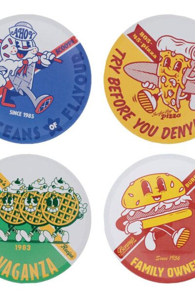 FaNaTtik: Stranger Things Untersetzer 4er-Pack