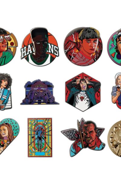 FaNaTtik: Stranger Things Ansteck-Pins Display Mystery Pin Badge (12)