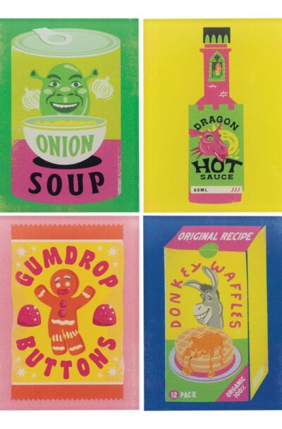 FaNaTtik: Shrek Magneten 4er-Set