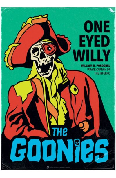 FaNaTtik: Die Goonies Kunstdruck 40th Anniversary One Eyed Willy Limited Edition 42 x 30 cm