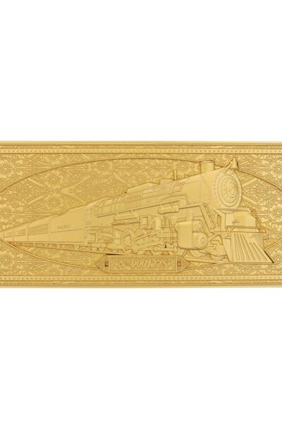 FaNaTtik: Der Polarexpress Replik Train Ticket 24k Gold Plated Limited Edition