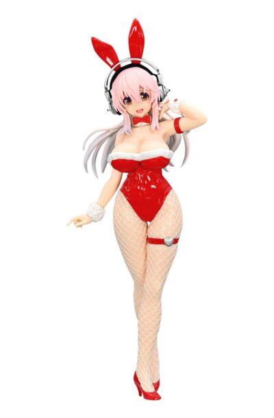 Furyu: Super Sonico BiCute Bunnies PVC Statue Red Color Ver. 30 cm