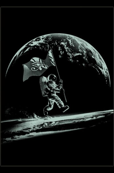 DEVplus: Humankind Poster Glow in the Dark Astronaut
