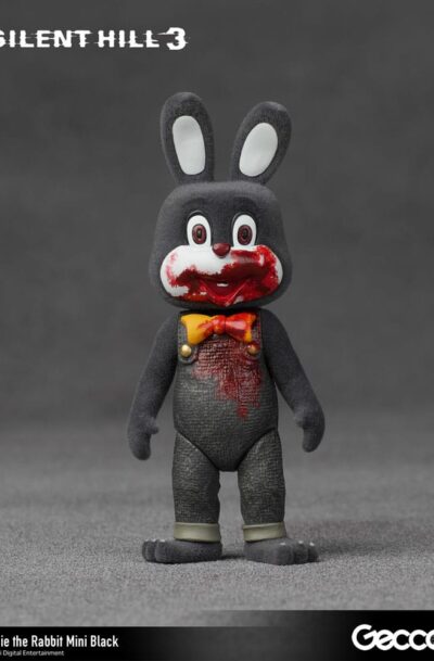 Gecco: Silent Hill 3 Mini Actionfigur Robbie the Rabbit Mini Black Version 10 cm
