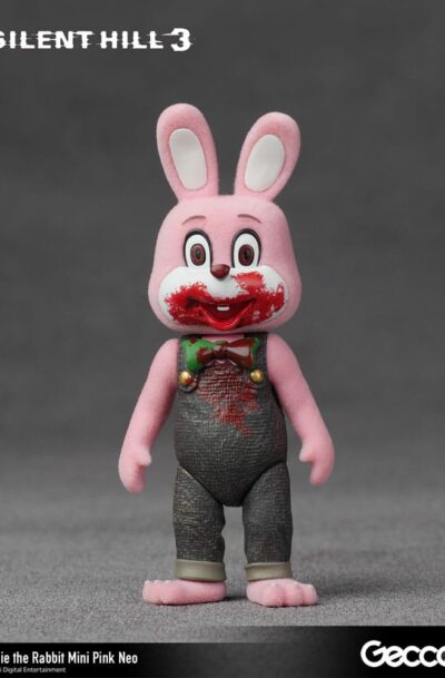 Gecco: Silent Hill 3 Mini Actionfigur Robbie the Rabbit Mini Pink Neo Version 10 cm