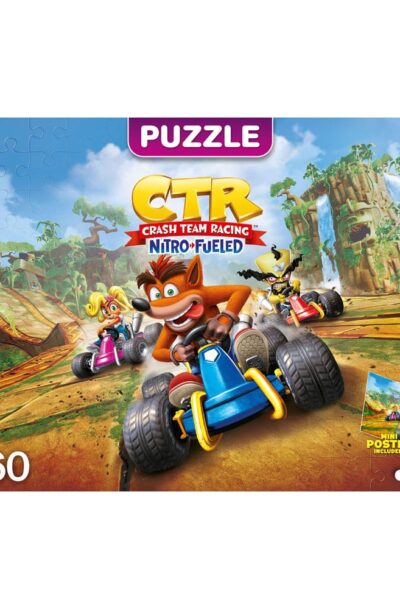 Good Loot: Crash Bandicoot Kids Puzzle Team Racing Nitro-Fueled (160 Teile)