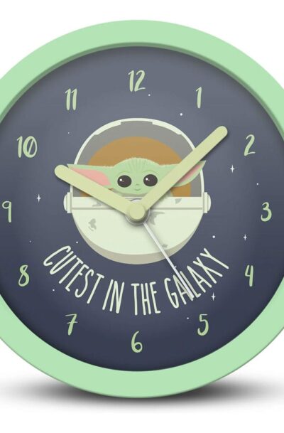 Star Wars: The Mandalorian Schreibtischuhr Cutest in the Galaxy