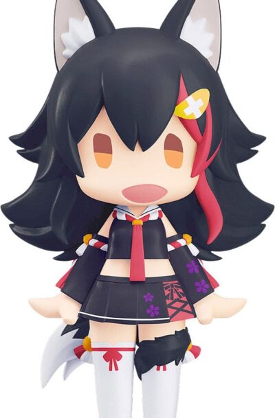 Good Smile Company: Hololive Production HELLO! GOOD SMILE Actionfigur Ookami Mio 10 cm