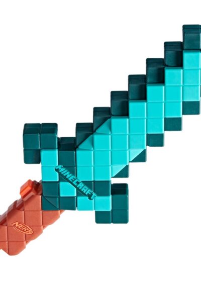 Hasbro: Minecraft NERF Diamantschwert mit Dart-Abschuss