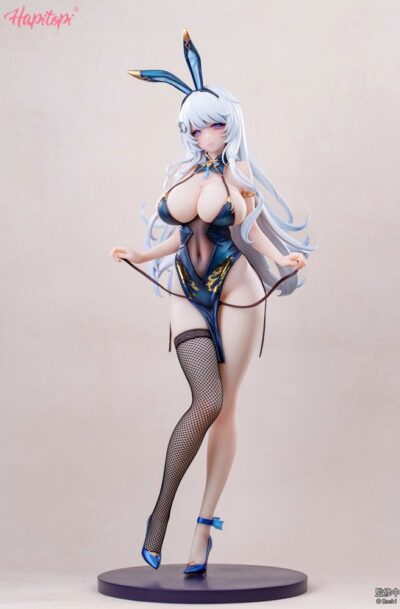 BearPanda: Original Character PVC Statue 1/6 Qi Kai De Sheng Bunny Girl illustration by Machi 29 cm
