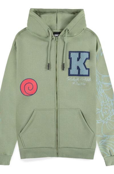 Difuzed: Naruto Kapuzenjacke mit Reissverschluss Kakashi  Grösse L