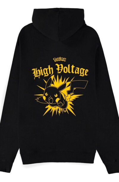 Difuzed: Pokémon Kapuzenpullover mit Reissverschluss Pikachu Voltage   Grösse L
