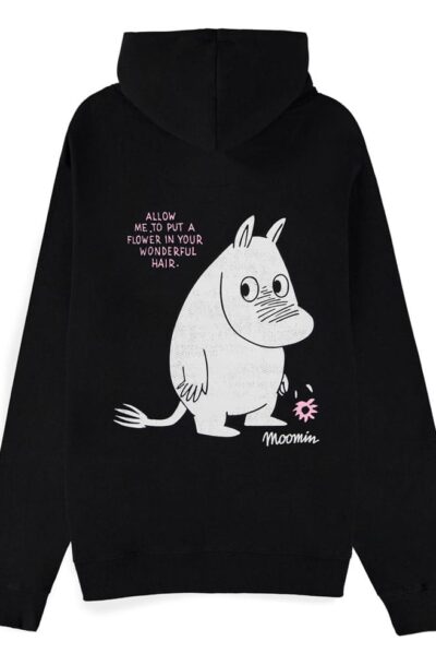 Difuzed: Mumins Kapuzenpullover mit Reissverschluss Flower Grösse XL