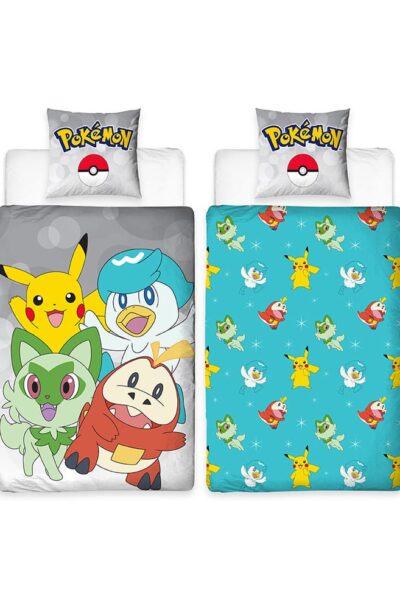 Herding: Pokemon Bettwäsche Pokemon light blue 135 x 200 cm