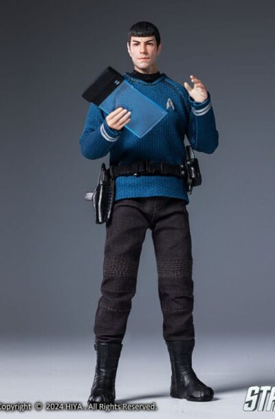 Hiya Toys: Star Trek 2009 Exquisite Super Series Actionfigur 1/12 Spock 16 cm