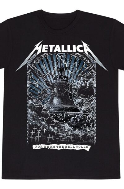 Heroes Inc: Metallica T-Shirt For Whom The Bells Toll Black Grösse XL