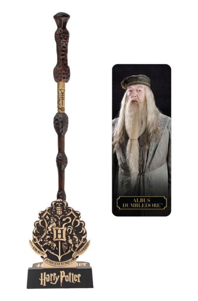 Cinereplicas: Harry Potter Kugelschreiber mit Ständern Albus Dumbledore Zauberstab Display (9)