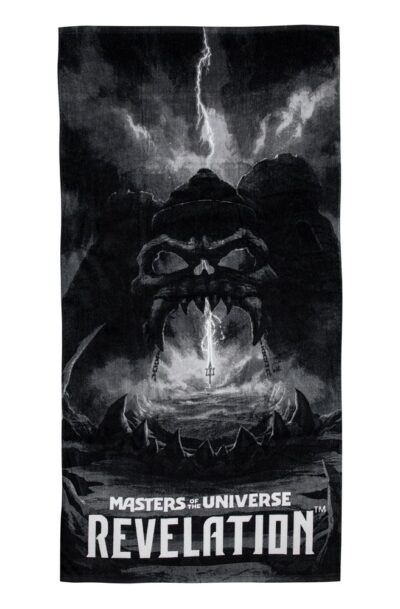 Masters of the Universe - Revelation: Handtuch Dark Castle Grayskull 140 x 70 cm