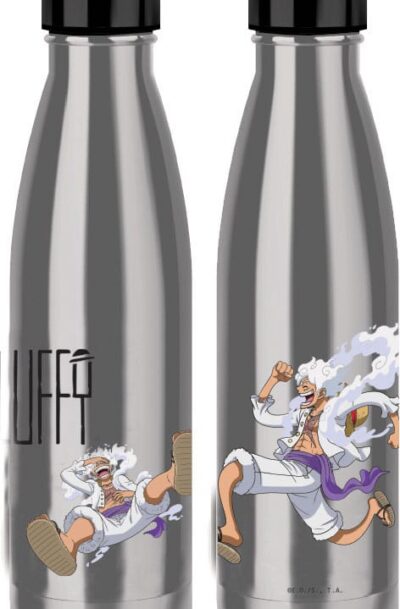 Halantex: One Piece Thermosflasche Luffy Gear 5 Silver