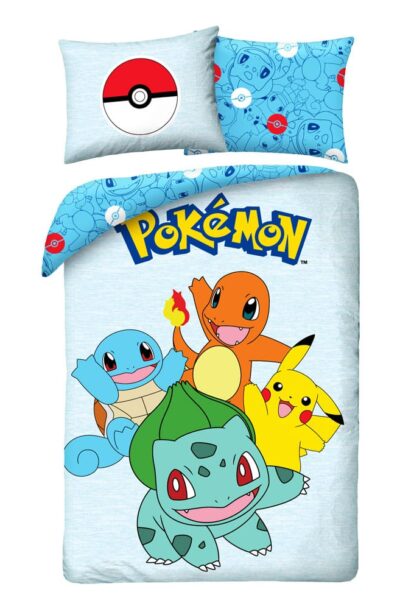 Halantex: Pokémon Bettwäsche Ver. 6 140 x 200 cm / 70 x 90 cm