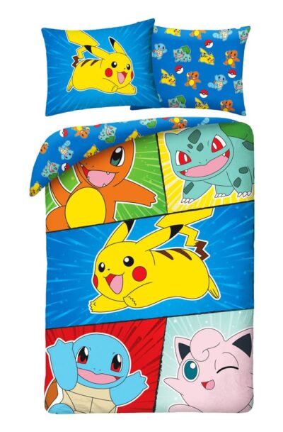 Halantex: Pokémon Bettwäsche Ver. 7 140 x 200 cm / 70 x 90 cm