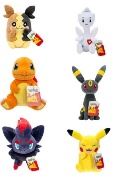Jazwares: Pokémon Plüschfigur Version 23 20 cm Sortiment (6)