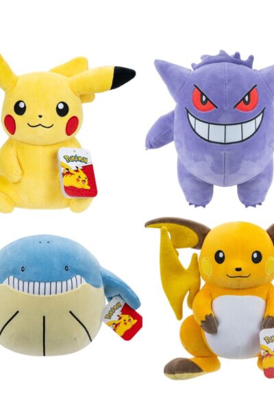 Jazwares: Pokémon Plüschfiguren Series 2 30 cm Sortiment (6)