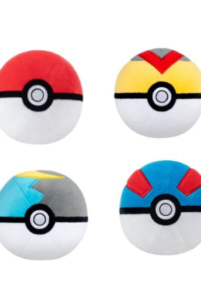Jazwares: Pokémon Plüschfigur Pokeball Version 6 10 cm Sortiment (6)