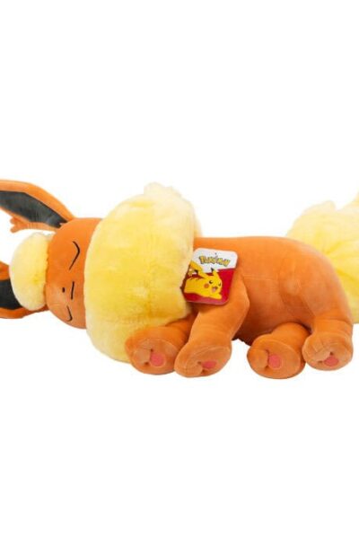Jazwares: Pokémon Schlafende Plüschfigur Flamara 50 cm