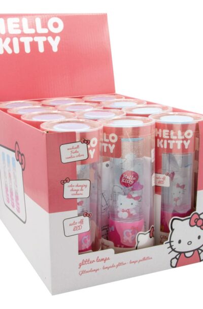 Joy Toy (IT): Sanrio LED Glitzerlampen Hello Kitty 15 cm Display (12)