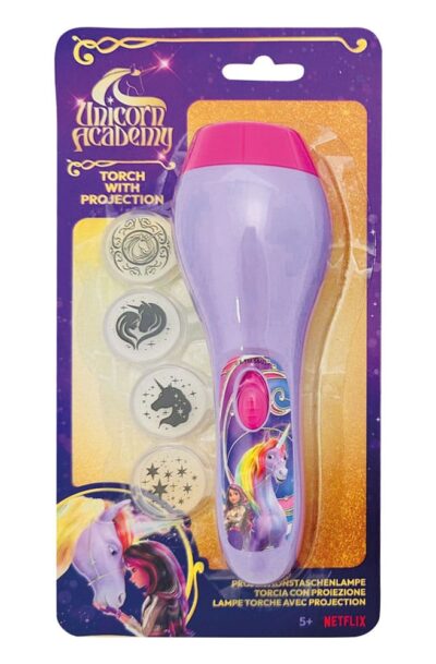 Joy Toy (IT): Unicorn Academy Projektionstaschenlampe
