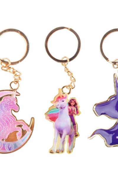 Joy Toy (IT): Unicorn Academy Metall Schlüsselanhänger Sortiment (12)