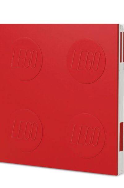 Joy Toy (IT): LEGO Notizbuch mit Stift Rot
