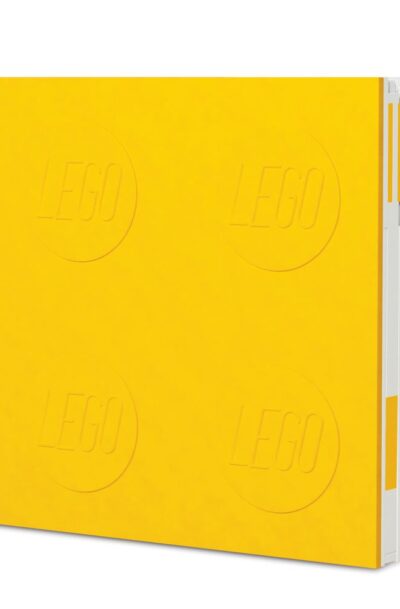 Joy Toy (IT): LEGO Notizbuch mit Stift Gelb