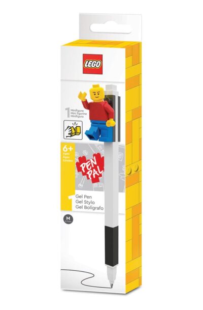 Joy Toy (IT): LEGO Gelstift mit Legofigur Schwarz